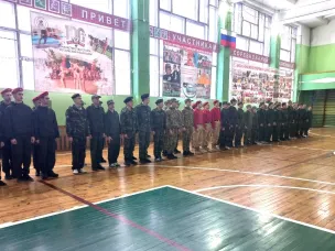 Смотр-конкурс военно-патриотических клубов прошел в округе